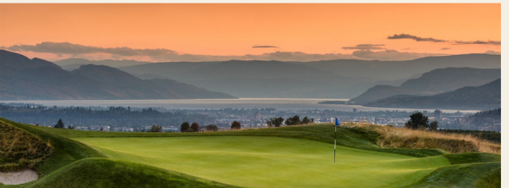 Okanagan Valley at sunset