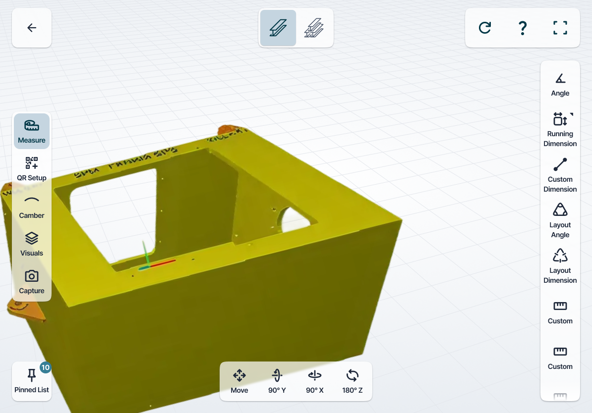 Integrated toolkits in left and right panels